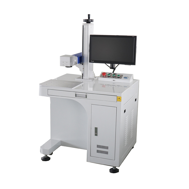 Máy tính để bàn Laser Metal Metal Engraver Mopa Fiber Laser Color Marking Machine